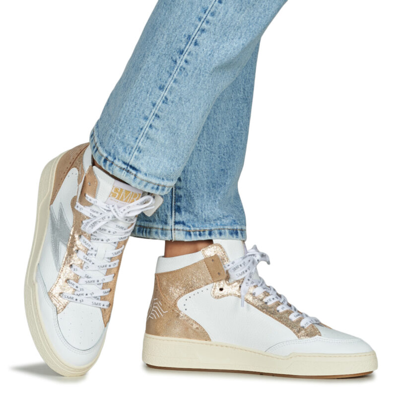 Semerdjian BRAGA Bianco Sneakers alte Donna - 8