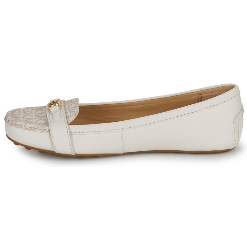 MICHAEL Michael Kors MANDY MOC Beige Women's Moccasins - 4