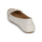 MICHAEL Michael Kors MANDY MOC Beige Women's Moccasins - 5