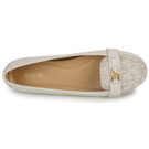 MICHAEL Michael Kors MANDY MOC Beige Women's Moccasins - 6