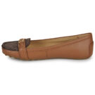MICHAEL Michael Kors MANDY MOC Brown Women's Moccasins - 4