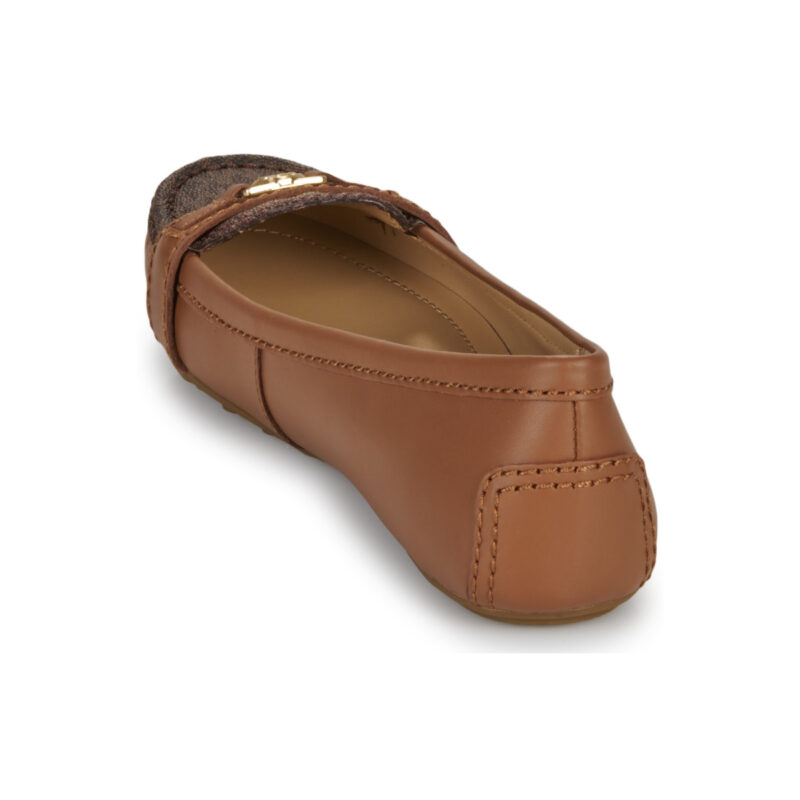 MICHAEL Michael Kors MANDY MOC Brown Women's Moccasins - 5