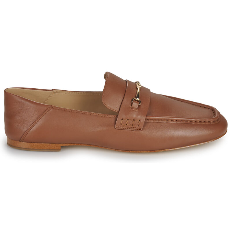 MICHAEL Michael Kors LENA LOAFER Brown Women's Moccasins - 2