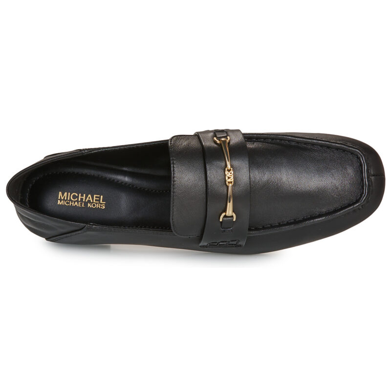 MICHAEL Michael Kors LENA LOAFER Black Women's Moccasins - 6