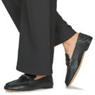 MICHAEL Michael Kors LENA LOAFER Black Women's Moccasins - 8