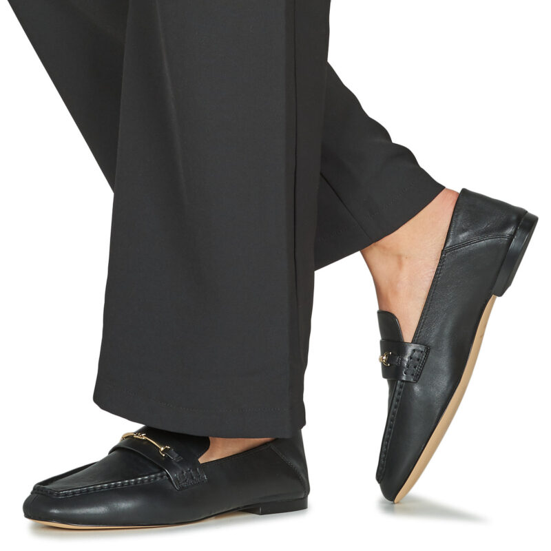 MICHAEL Michael Kors LENA LOAFER Black Women's Moccasins - 8