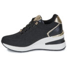 Xti 143721 Schwarze Low-Top-Sneaker f&uuml;r Damen - Gr&ouml;&szlig;e 4