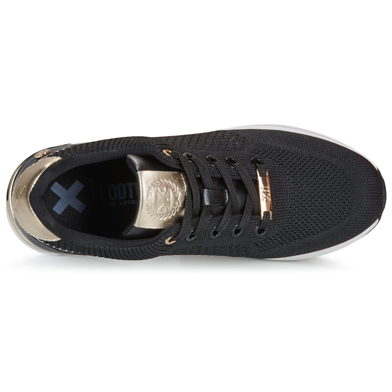 Xti 143721 Schwarze Low-Top-Sneaker f&uuml;r Damen - Gr&ouml;&szlig;e 6