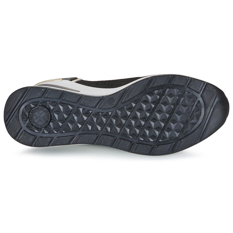 Xti 143721 Schwarze Low-Top-Sneaker f&uuml;r Damen - Gr&ouml;&szlig;e 7