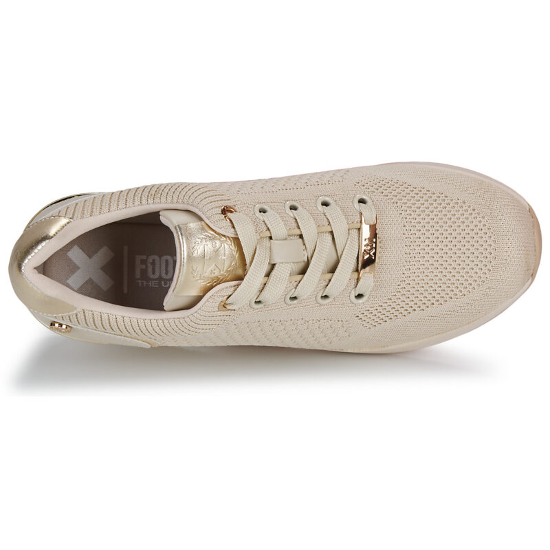 Xti 143721 Beige Damen-Sneaker (Low-Top) - Gr&ouml;&szlig;e 6