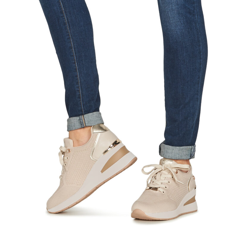 Xti 143721 Beige Damen-Sneaker (Low-Top) - Gr&ouml;&szlig;e 8