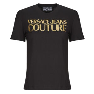 T-shirt  Versace Jeans Couture  78HAHT01  Nero -  T-shirt maniche corte Donna