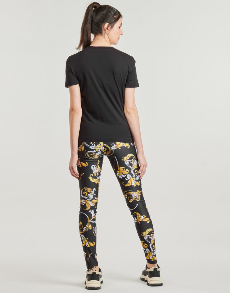 T-shirt Versace Jeans Couture 78HAHT01 Nero T-shirt maniche corte Donna - 4