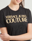 T-shirt Versace Jeans Couture 78HAHT01 Nero T-shirt maniche corte Donna - 5
