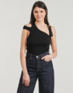 Blusa Versace Jeans Couture 78HAM603 Negra Blusas para mujer - 2