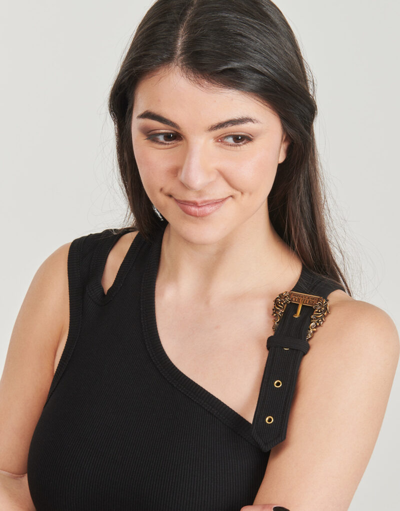 Blusa Versace Jeans Couture 78HAM603 Negra Blusas para mujer - 5