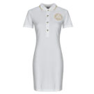 Vestido corto Versace Jeans Couture 78HAOT01 blanco para mujer - 1
