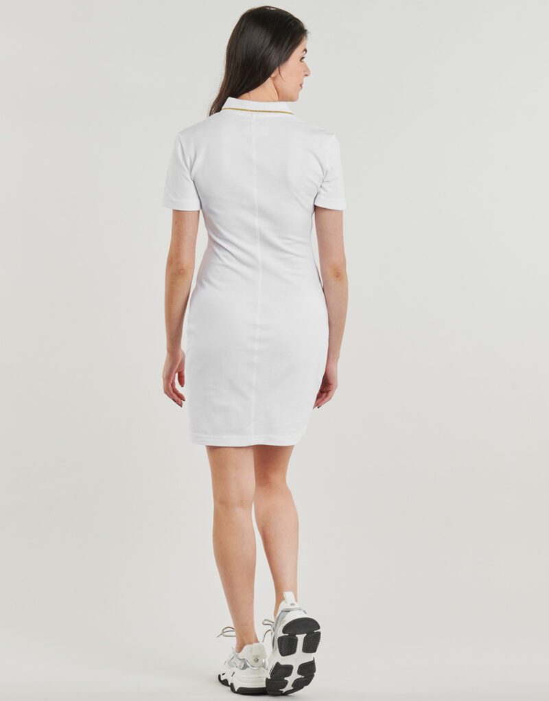 Vestido corto Versace Jeans Couture 78HAOT01 blanco para mujer - 4