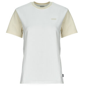 T-shirt  Vans  COLORBLOCK BFF TEE  Bianco -  T-shirt maniche corte Donna