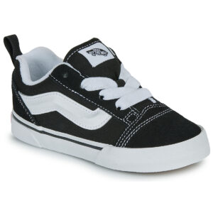 Vans Knu Skool Elastic Lace Nero - Sneakers Bambino