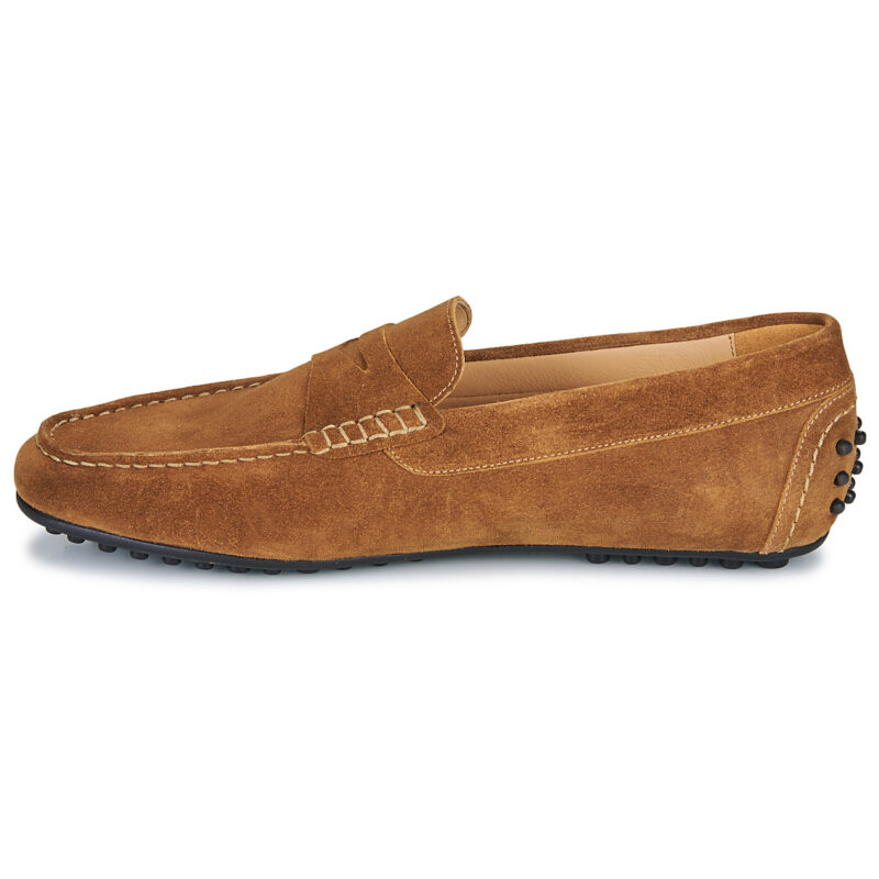 Brett & Sons - Beige Mocassini Uomo - 4