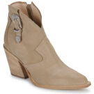 Fru.it - Beige Stiefeletten Damen - 1