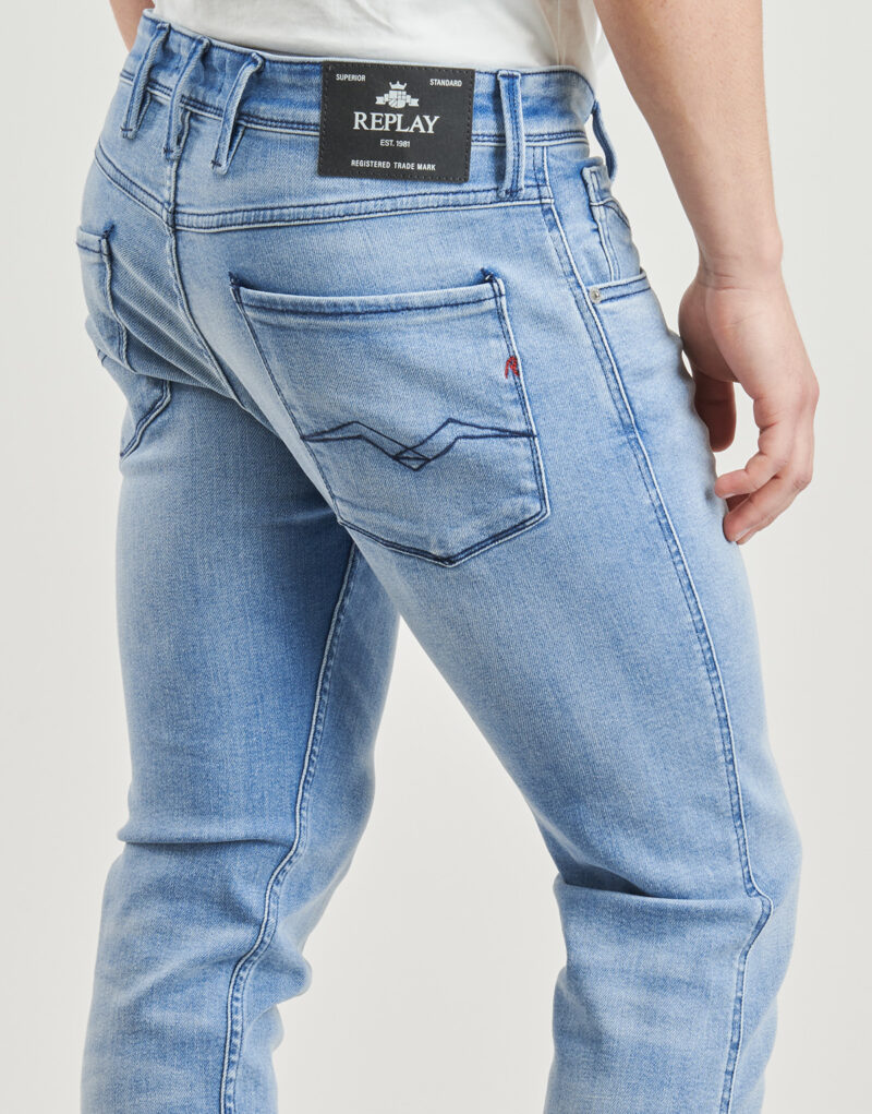 Jeans Slim  Replay  ANBASS PANTS  Blu -  Jeans Slim Uomo - 5