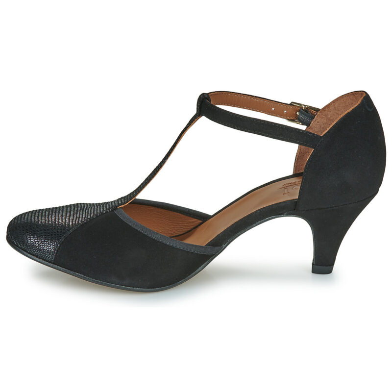 Otess / Zo&iuml; Z1630-IGUANA-NOIR-CAM-NOIR Nero D&eacute;collet&eacute; Donna - 4