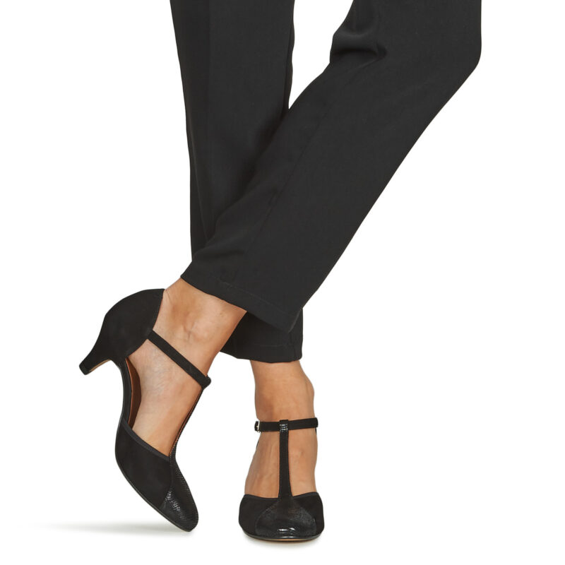 Otess / Zo&iuml; Z1630-IGUANA-NOIR-CAM-NOIR Nero D&eacute;collet&eacute; Donna - 8