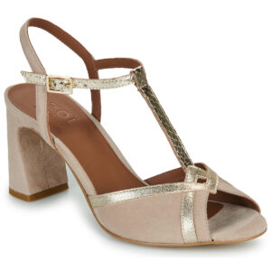 Otess / Zoï  Z1330-CAM-BEJE-ODIN-CARRARA-UMBRELLA-CARRARA  Beige -  Sandali con tacco  Donna