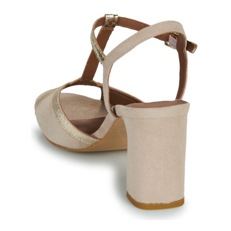 Otess / Zoï Z1330-CAM-BEJE-ODIN-CARRARA-UMBRELLA-CARRARA Beige Sandali con tacco Donna - 5