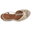 Otess / Zoï Z1330-CAM-BEJE-ODIN-CARRARA-UMBRELLA-CARRARA Beige Sandali con tacco Donna - 6