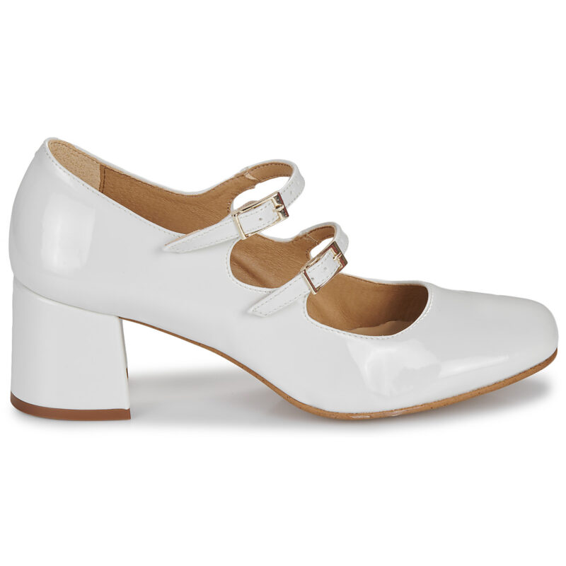 Betty London BRUNALIA Bianco Décolleté Donna - 2