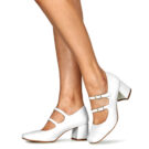 Betty London BRUNALIA Bianco Décolleté Donna - 8