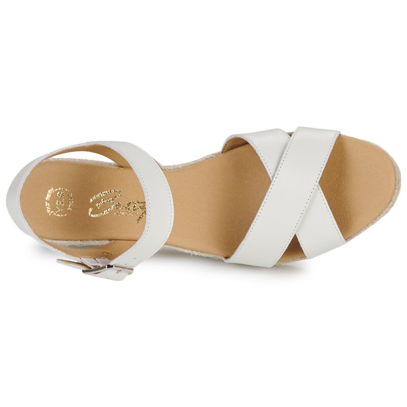 Betty London GIORGIA Bianco Espadrillas Donna - 6