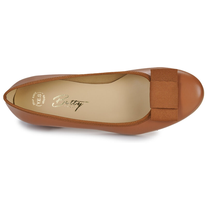 Betty London H&eacute;l&egrave;ne Marrone Ballerine Donna - 6