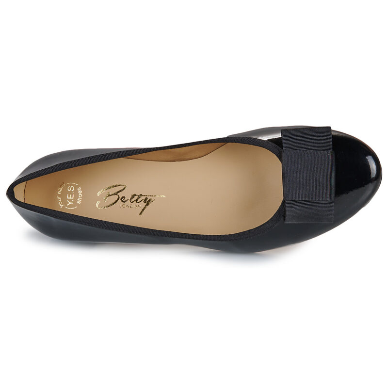 Betty London H&eacute;l&egrave;ne Nero Ballerine Donna - 6