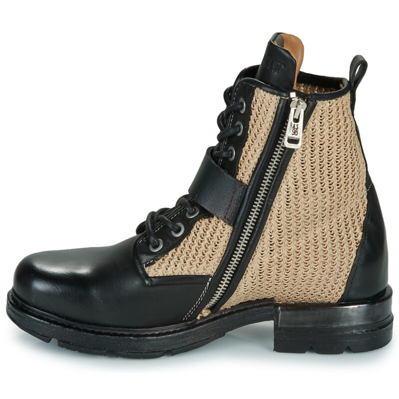 Airstep / AS98 ARCHE BOUCLE Black Women's Ankle Boots - 4
