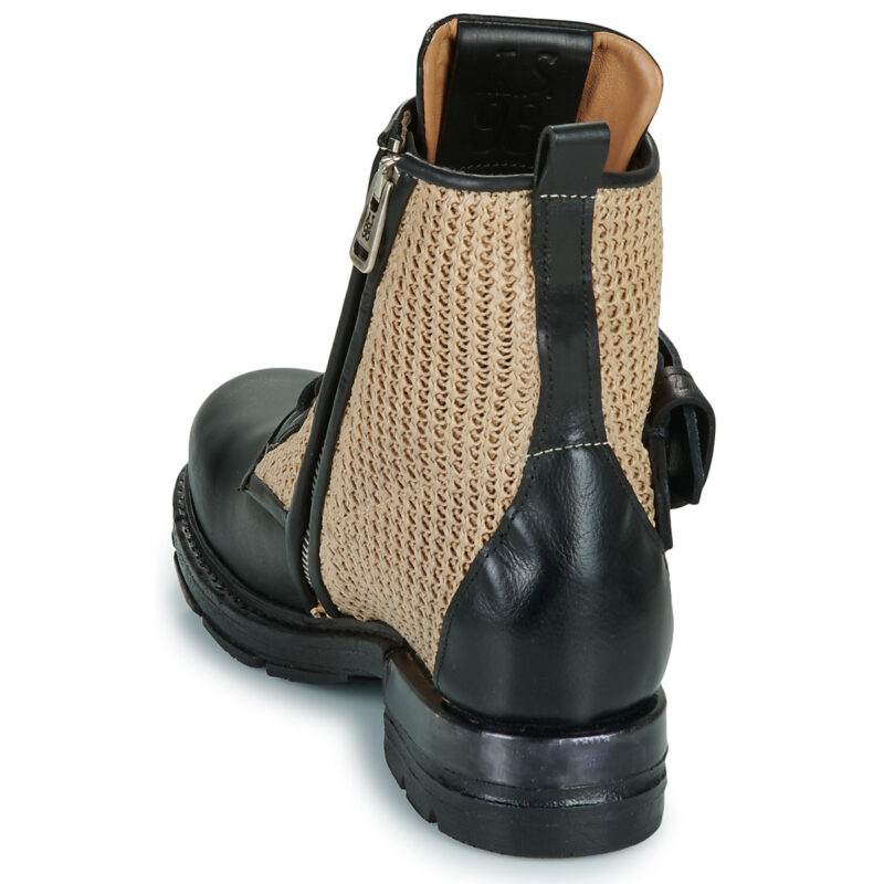 Airstep / AS98 ARCHE BOUCLE Black Women's Ankle Boots - 5