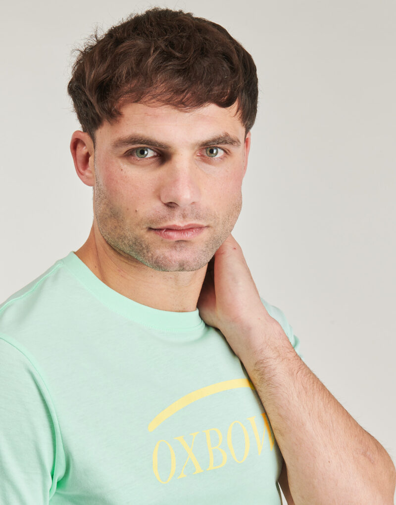 T-shirt Oxbow R1TALAI Verde T-shirt maniche corte Uomo - 5
