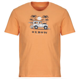T-shirt  Oxbow  R1WEEKENDER  Arancio -  T-shirt maniche corte Uomo