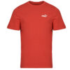 T-shirt Puma ESS SMALL LOGO TEE Rosso T-shirt maniche corte Uomo