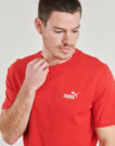 T-shirt Puma ESS SMALL LOGO TEE Rosso T-shirt maniche corte Uomo - 5