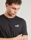 T-shirt Puma ESS SMALL LOGO TEE Nero T-shirt maniche corte Uomo - 5