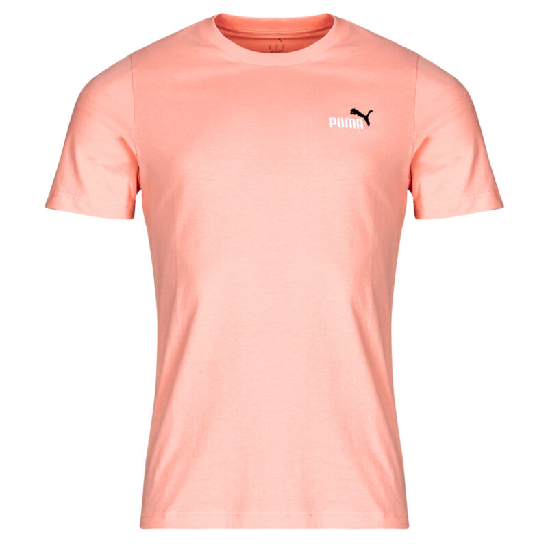 T-shirt Puma ESS 2 COLOR SMALL LOGO TEE Rosa T-shirt maniche corte Uomo - 1