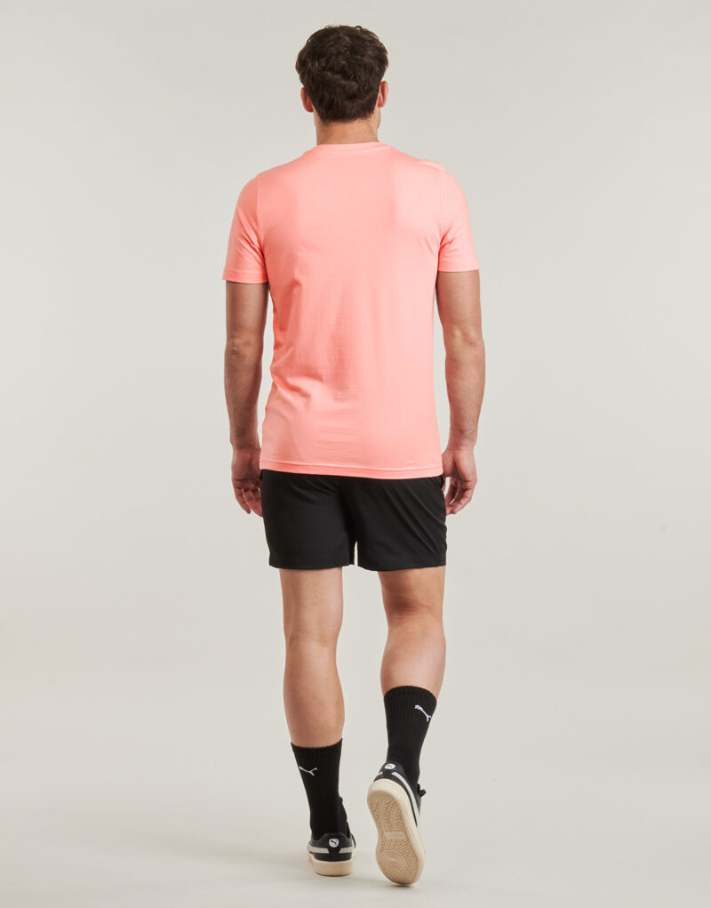 T-shirt Puma ESS 2 COLOR SMALL LOGO TEE Rosa T-shirt maniche corte Uomo - 4