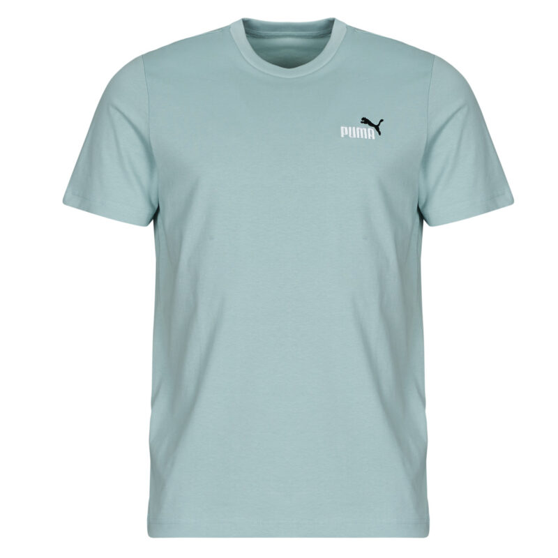 T-shirt Puma ESS 2 COLOR SMALL LOGO TEE Blu T-shirt maniche corte Uomo - 1