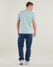T-shirt Puma ESS 2 COLOR SMALL LOGO TEE Blu T-shirt maniche corte Uomo - 4