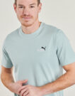 T-shirt Puma ESS 2 COLOR SMALL LOGO TEE Blu T-shirt maniche corte Uomo - 5