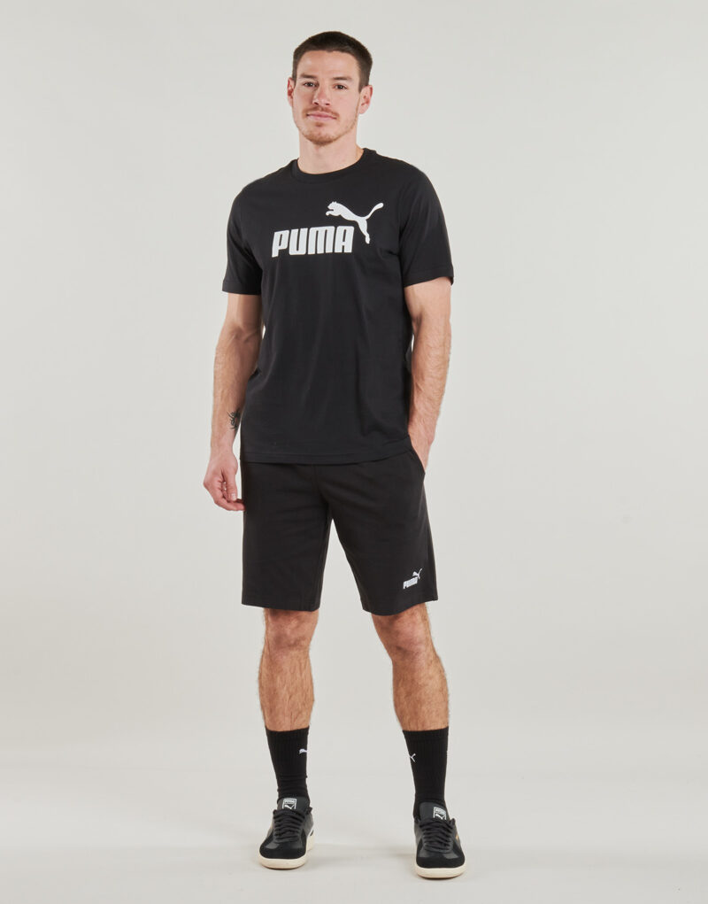 Pantaloni corti Puma ESS NO1 LOGO JERSEY SHORT Nero Pantaloni corti Uomo - 2